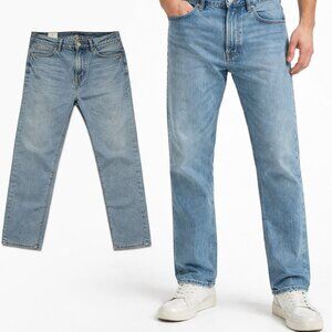 Levi’s Classic Blue Straight Men’s Jeans – Vintage-Inspired, Timeless Fit